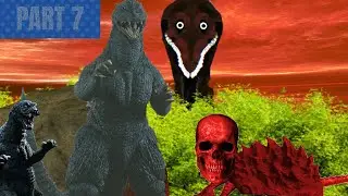 GODZILLA INVASION GODZILLAS VS RED Part 7