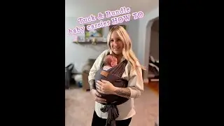 The BEST baby carrier on the market in 2022!!👶🏻🙌🏻🔥 #tuck&bundle #babycarrier #babywrap