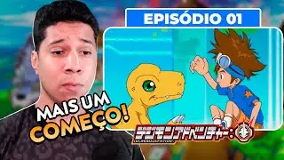 LÁ VAMOS NÓS DE NOVO | 01 | Digimon Adventure 2020