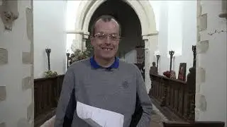Rob Charles, Singing And Playing and Singing At St Cadocs Church, Cheriton, North Gower, Swansea