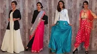 How to Mix & Match Indian Fashion Outfits - IndoWestern Style