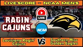 🔴 Louisiana Ragin' Cajuns vs Southern Miss Golden Eagles | NCAA Men&rsquo;s Basketball | Live Score Jan 3