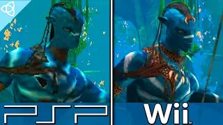James Cameron's Avatar: The Game - Wii vs. PSP | Side by Side