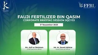 Fauji Fertilizer Bin Qasim (FFBL) - 3QCY22 Corporate Briefing session