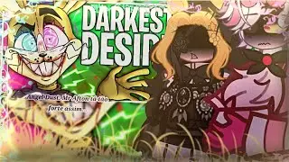 😈 Hazbin Hotel (AU) Reagindo Ao DARKEST DESIRE | FNAF SONG COLLAB 🐰