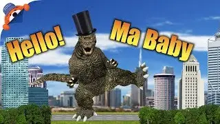 Godzilla Bailando - Hello! Ma Baby | TobiAnimados