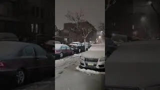 Snowing Again in NYC ❄️