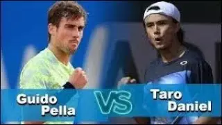 Guido Pella vs Taro Daniel 2019 LIVE