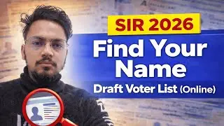 SIR 2026 Draft Voter List | How to Check Your Name Online