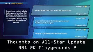 Thoughts on the All-Star Update. NBA 2K Playgrounds 2