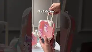 Mini trolley bags 🌸✨️🤍😍#parneet_artavenue 😍🌸🎀