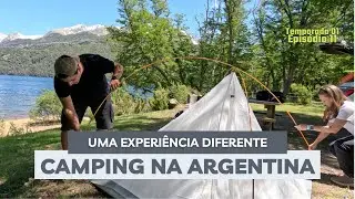 ⛺ Acampamento no Lago Falkner, Argentina! 🇦🇷 Como foi nossa noite no camping? T.01. EP.11
