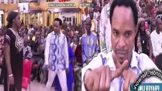 Odumeje Viral Deliverance Video &ndash; You Won&rsquo;t Believe What He Did // Odumeje Climbs on Rev. Sister