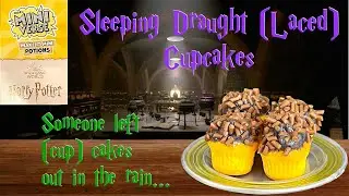The Shelves Have Eyes - MINIVERSE HARRY POTTER POTIONS Sleeping Draught Cupcakes!