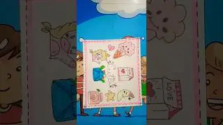 #diy cute kawaii doodle sticker drawing # @Kanikachawlaarts #short#