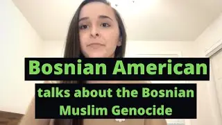 Bosnian American talks Srebrenica