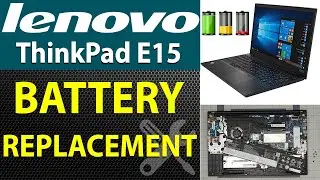 How to Replace the Battery on Lenovo ThinkPad E15 Gen 2 Laptop