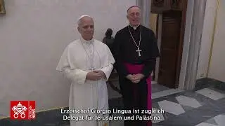 Papst Leo XIV.: Audienz für Nuntius für Israel und Palästina - 12. März 2026