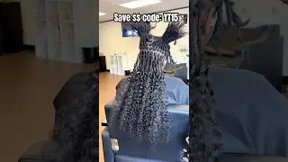 How To: Install Crochet Hair On Locs😯Boho Knotless Inspired | Burmese Curly Crochet Ft.@UlaHair