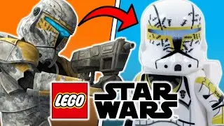 Clone Trooper Minifgures Lego NEVER MADE (Part 2) | Lego Star Wars 2024