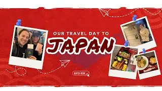 30 Hour Travel Day to Tokyo Japan | How to Handle a Long Flight, Haneda Gardens Food & More!