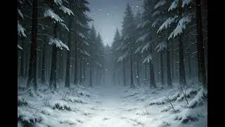 [AI][Ost] Fast snowy winter, pan flute, kick drums, sound effects, strange feeling ost, lonesome
