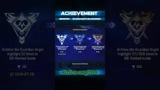 GUARDIAN'S BLESSINGS [ACHIEVEMENT] MISSION COMPLETE ✅ #freefire #shorts #37 #gaming