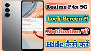 Realme P4x 5g Lock Screen Par Notification Hide Kaise Kare // How To Hide Notification In Realme P4x