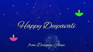 Deepavali greeting card Animated + HAPPY Deepavali 2017 +  Indian festival + Apple Keynote Animation