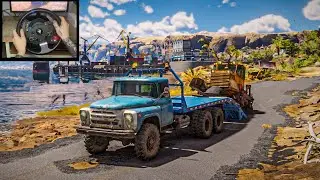 Transopting of Technics | RoadCraft Steering Wheel Gameplay