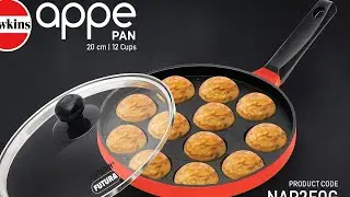 Hawkins appa pan unboxing | Best appa and paniyaram pan | non stick appam patra in 2025 + glass lid🔥