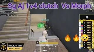 SG AJ 1v4 MORPH PMGC 2022 SCRIMS 🔥