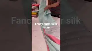 Fancy butter silk saree collection