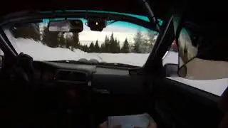 Rally Hadeland 2018, SS 5, Nissan Almera 2.0 GTI, Team, Din Samarbeidspartner.