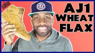 🌾 Air Jordan 1 Retro High | Golden Harvest | Elemental Gold | Wheat | Flax  Review |+ On Feet Looks