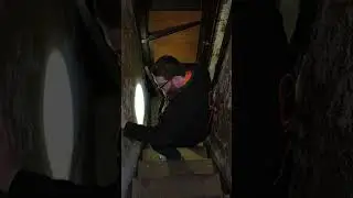 Ominous Stairway to Church Basement Abyss!