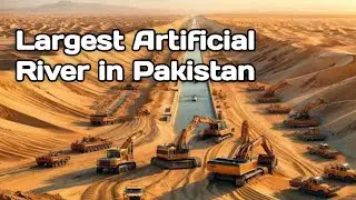 Pakistan Is Building One Of Asia's Largest Artificial Rivers... | Kachi Canal.