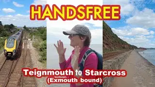Walking from TEIGNMOUTH to STARCROSS on the South West Coast Path, EXMOUTH Bound
