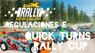 CarX Rally Regulaciones E Quick Turns Rally Cup