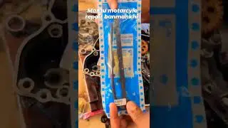 Bajaj Pulsar ka timing chain guard assemble #automobile #bajaj #bike  ##viralvideos