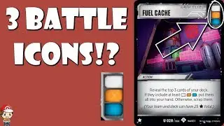 1st Ever Transformers Card with THREE Battle Icons!!