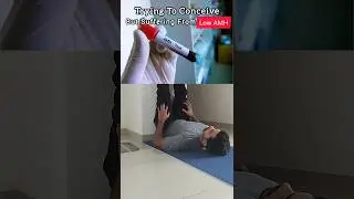 Try To Conceive But Low AMH #shorts #ytshortsindia #pregnancy #yoga #conceive