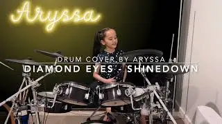 Diamond Eyes by Shinedown (Transformers Bumblee Tribute) - Drum cover by Aryssa (9yo)