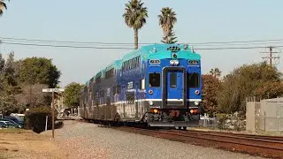12/19/2022 Railfanning Carlsbad Village Feat. NCTC 3001, NCTC 2306, High Speed Surfliners & More!