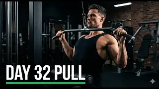 Day 32: Pull Workout (Back & Biceps | 90-Day Plan)