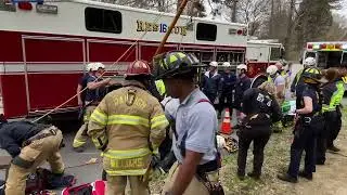 3/26/24 - Raleigh Fire - East Millbrook Road - Confined Space Rescue