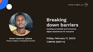 Design Accessibility with Rotimi