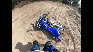 Crashing Included w DirtBike Fun SAND Pit Sunday