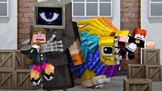 DR HARLEY SAWYER & YARNABY no MINECRAFT! Poopy Playtime 4