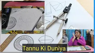 &ldquo;Geometry Tools Se Easy Drawing | School Project Drawing Idea ✏️📐&rdquo;#trending #viral